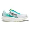 Hoka Men's Mach X Running Shoe - White/Blue Glass - Regular (D) -Optimal Sportswear Store 1141450 WBGL 1 1