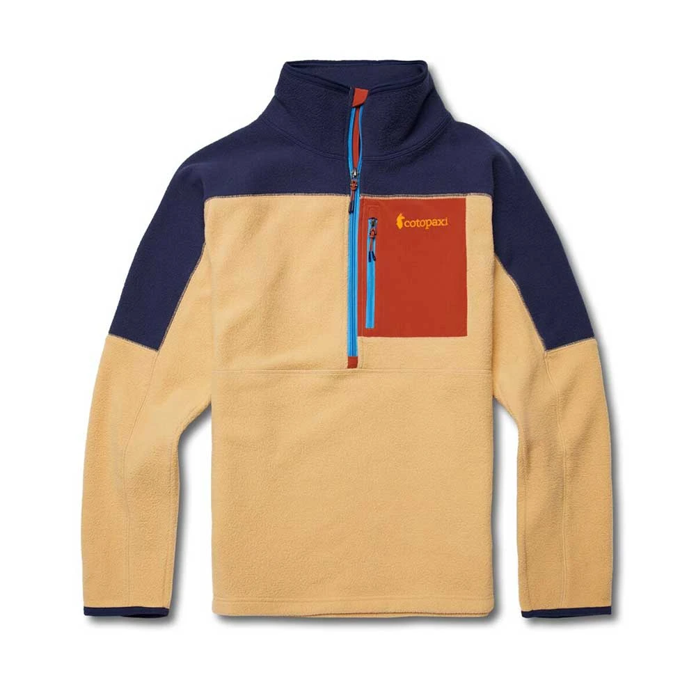 Cotopaxi Men's Abrazo Half-Zip Fleece Jacket - Martime/Birch 3 Cotopaxi Men's Abrazo Half-Zip Fleece Jacket - Martime/Birch