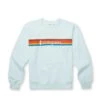Cotopaxi Women's On The Horizon Organic Crew Sweatshirt - Ice