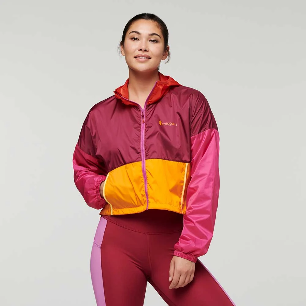 Cotopaxi Women's Teca Windbreaker Crop Jacket - Good Morning 7 Cotopaxi Women's Teca Windbreaker Crop Jacket - Good Morning - Image 5