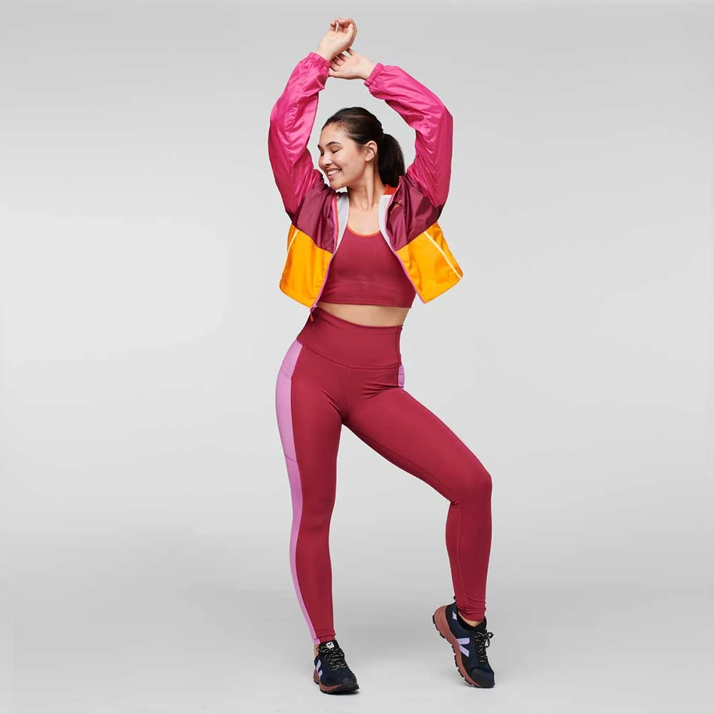 Cotopaxi Women's Teca Windbreaker Crop Jacket - Good Morning 11 Cotopaxi Women's Teca Windbreaker Crop Jacket - Good Morning - Image 9