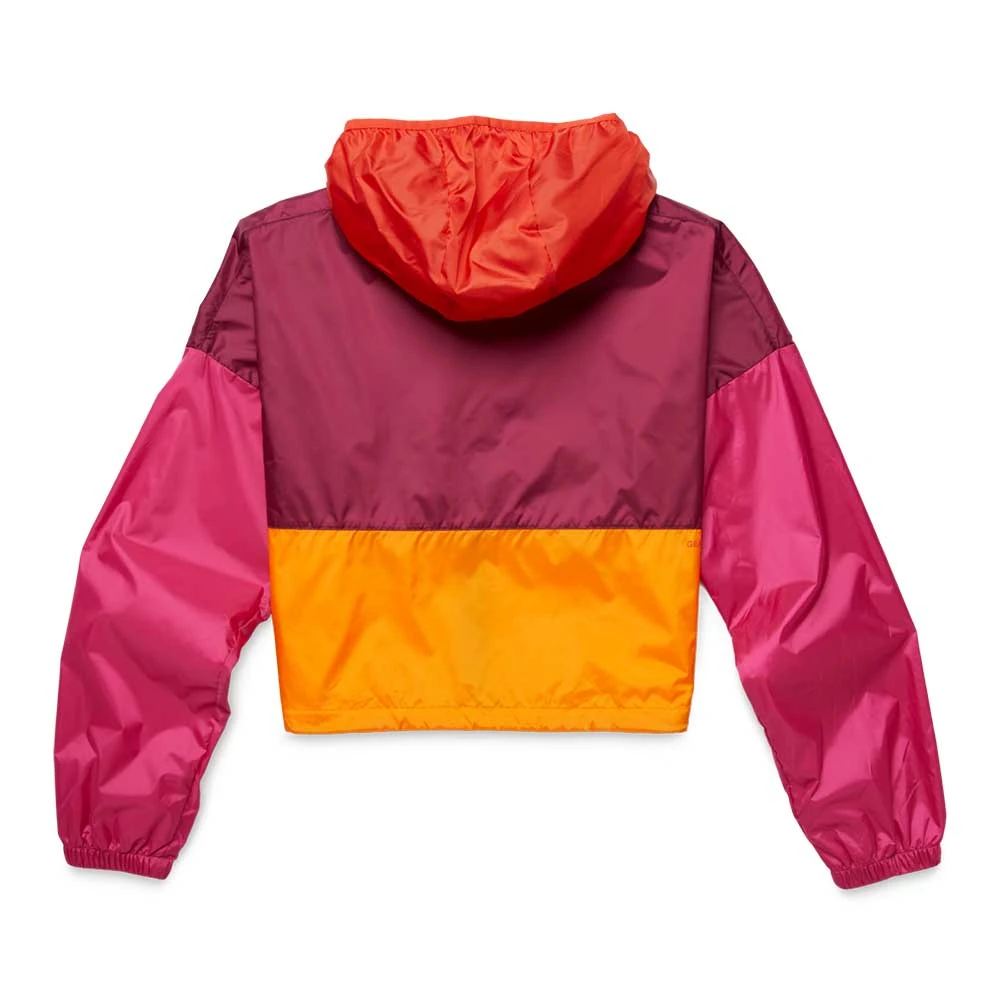 Cotopaxi Women's Teca Windbreaker Crop Jacket - Good Morning 4 Cotopaxi Women's Teca Windbreaker Crop Jacket - Good Morning - Image 2
