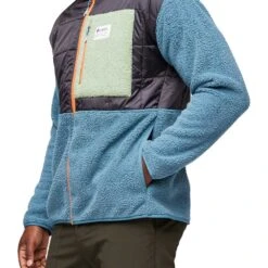 Cotopaxi Men's Trico Hybrid Hooded Jacket - Graphite/Blue Spruce -Optimal Sportswear Store 1200x1200 png F23 M Trico Hybrid Hooded Jacket Graphite Blue Spruce 7