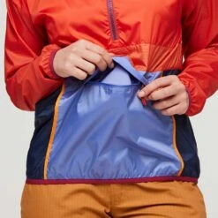 Cotopaxi Women's Teca Half Zip Windbreaker - Feisty -Optimal Sportswear Store 1200x1200 png S23 W Teca Half Zip Windbreaker Fiesty 5