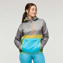 Cotopaxi Women's Teca Half Zip Windbreaker - Stone's Throw -Optimal Sportswear Store 1200x1200 png S23 W Teca Half Zip Windbreaker Stone s Throw 2