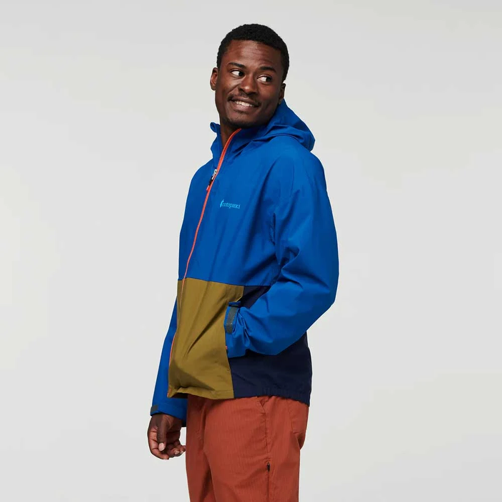 Cotopaxi Men's Cielo Rain Jacket - Pacific 5 Cotopaxi Men's Cielo Rain Jacket - Pacific - Image 3