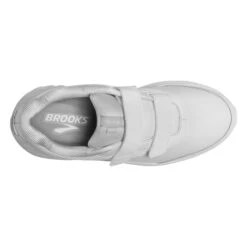 BROOKS Women's Addiction Walker VStrap 2 Walking Shoe - White/White- Regular (B) 12 BROOKS Women's Addiction Walker VStrap 2 Walking Shoe - White/White- Regular (B) -Optimal Sportswear Store 120309 142 O Addiction Walker V Strap 2
