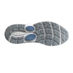 BROOKS Women's Dyad 11 Running Shoe - Grey/White/Blue - Extra Wide (2E) -Optimal Sportswear Store 120312 065 S Dyad 11
