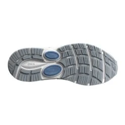 BROOKS Women's Dyad 11 Running Shoe - Grey/White/Blue - Regular (B) -Optimal Sportswear Store 120312 065 S Dyad 11 bcc42cd7 9341 4a74 a9f5 1f2bbb0177c9