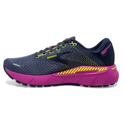 BROOKS Women's Adrenaline GTS 22 Running Shoe- Nightshadow/Viola/Nightlife- Regular (B) -Optimal Sportswear Store 120353 490 M Adrenaline GTS 22