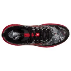 BROOKS Women's Cascadia 16 Trail Shoe - Black/Grey/Red- Regular (B) -Optimal Sportswear Store 120363 008 O Cascadia 16