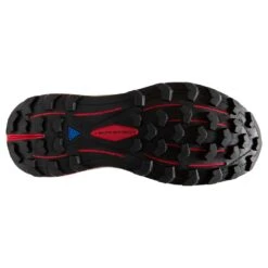 BROOKS Women's Cascadia 16 Trail Shoe - Black/Grey/Red- Regular (B) -Optimal Sportswear Store 120363 008 S Cascadia 16