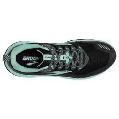 BROOKS Women's Cascadia 16 Trail Shoe- Black/Ebony/Yucca - Wide (D) -Optimal Sportswear Store 120363 049 O Cascadia 16 96eac59a b6b9 43f2 b3f6 049662614692