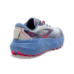 BROOKS Women's Caldera 6 Trail Running Shoe- Oyster/Blissful Blue/Pink - Regular (B) -Optimal Sportswear Store 120366 093 H Caldera 6