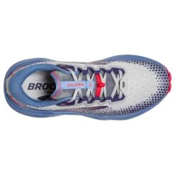 BROOKS Women's Caldera 6 Trail Running Shoe- Oyster/Blissful Blue/Pink - Regular (B) -Optimal Sportswear Store 120366 093 O Caldera 6