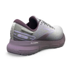 BROOKS Women's Glycerin 20 Running Shoe- White/Orchid/Lavender - Regular (B) -Optimal Sportswear Store 120369 168 H Glycerin 20