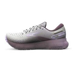 BROOKS Women's Glycerin 20 Running Shoe- White/Orchid/Lavender - Regular (B) -Optimal Sportswear Store 120369 168 M Glycerin 20