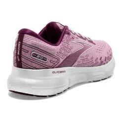 BROOKS Women's Glycerin 20 Running Shoe - Mauve/Grape Wine/Grey - Regular (B) -Optimal Sportswear Store 120369 577 H Glycerin 20