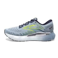 BROOKS Women's Glycerin GTS 20 Running Shoe- Light Blue/Peacoat/Nightlife- Regular (B) 11 BROOKS Women's Glycerin GTS 20 Running Shoe- Light Blue/Peacoat/Nightlife- Regular (B) -Optimal Sportswear Store 120370 416 M Glycerin GTS 20
