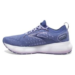 BROOKS Women's Glycerin StealthFit 20 Running Shoe - Blue/Pastel Lilac/White - Regular (B) -Optimal Sportswear Store 120372 402 M Glycerin StealthFit 20