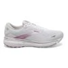 BROOKS Women's Ghost 15 - White/Oyster/Viola 2 BROOKS Women's Ghost 15 - White/Oyster/Viola -Optimal Sportswear Store 120380 195 L Ghost 15