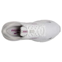 BROOKS Women's Ghost 15 - White/Oyster/Viola -Optimal Sportswear Store 120380 195 O Ghost 15