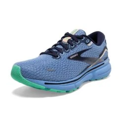 BROOKS Women's Ghost 15 Running Shoe - Vista Blue/Peacoat/Linen - Regular (B) -Optimal Sportswear Store 120380 472 Z Ghost 15
