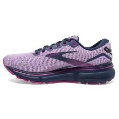 BROOKS Women's Ghost 15 Running Shoe- Rhapsody/Dress Blue/Viola- Regular (B) -Optimal Sportswear Store 120380 592 M Ghost 15