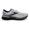 BROOKS Women's Adrenaline GTS 23 Running Shoe - Grey/Black/Purple- Wide (D) -Optimal Sportswear Store 120381 039 L Adrenaline GTS 23 2