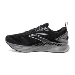 BROOKS Women's Levitate GTS 6 Running Shoe- Black/Ebony/White- Regular (B) -Optimal Sportswear Store 120384 039 M Levitate GTS 6