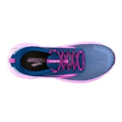 BROOKS Women's Cascadia Trail Running Shoe- Navy/Purple/Violet - Regular (B) -Optimal Sportswear Store 120392 449 O Cascadia 17