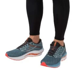 Mizuno Men's Wave Inspire 19 Running Shoe- Provincial Blue/White- Regular (D) -Optimal Sportswear Store 1280 I4DmyIZKWa873ocD