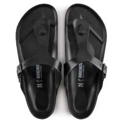 Birkenstock Women's Gizeh EVA Sandal - Black- Regular/Wide -Optimal Sportswear Store 128201 top