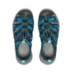 Keen Women's Whisper Sandal - Sea Moss/Tie Dye - Regular (B) -Optimal Sportswear Store 131351f4c16ca4271d3e088dff7f412e372755e2
