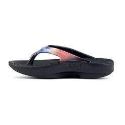 OOfos Women's OOlala Luxe Sandal - Horizon - Regular (B) -Optimal Sportswear Store 1403HORIZON shot4 932x680 ae50413b ea7a 4799 9e14 7a3c0b801e12