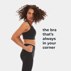 Women's Gametime Bra - Booya Black 9 Women's Gametime Bra - Booya Black -Optimal Sportswear Store 175 001 1