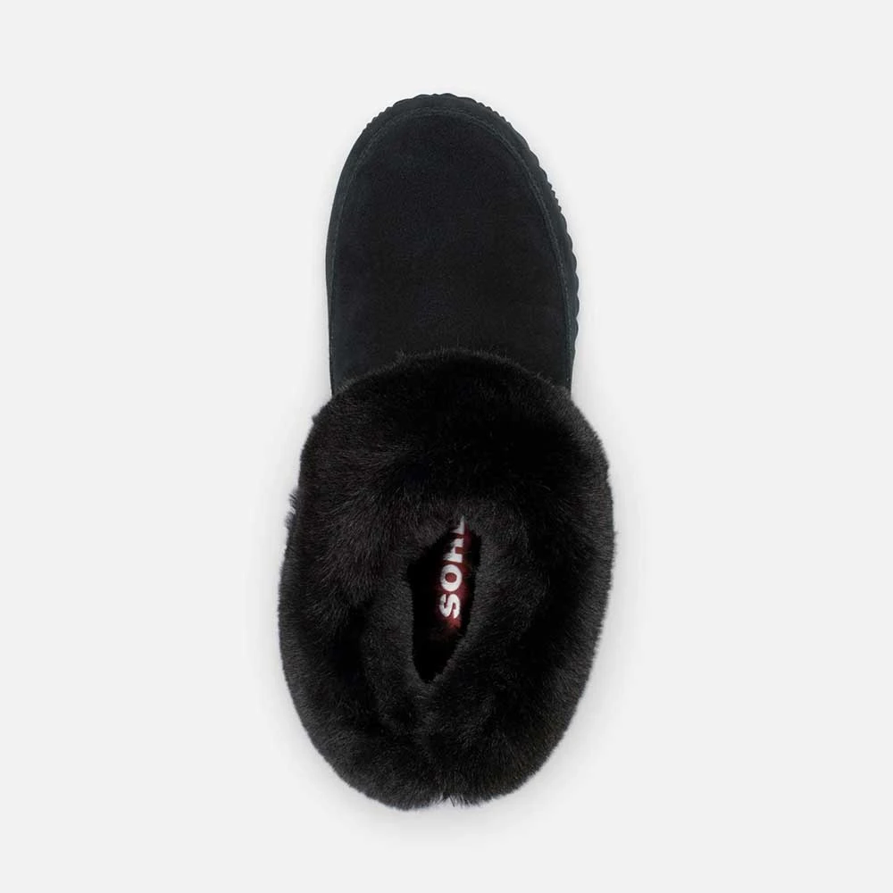 Sorel Women's Go Coffee Run Slipper - Black - Regular (B) 6 Sorel Women's Go Coffee Run Slipper - Black - Regular (B) - Image 4