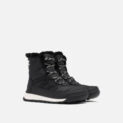 Sorel Women's Whitney II Short Lace Boot - Black- Regular (B) -Optimal Sportswear Store 1916841 010 f2 presetWeb