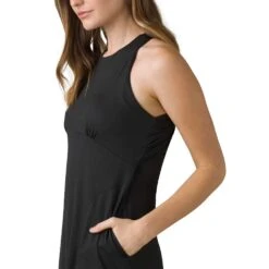 Prana Women's Jewel Lake Dress - Black 10 Prana Women's Jewel Lake Dress - Black -Optimal Sportswear Store 1968621 BLACK ALT 3