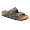 Birkenstock Arizona Soft Footbed Iron Oiled Leather Sandal- Regular/Wide -Optimal Sportswear Store 1c51fa13a9d5008b60fa022fcdf4d408