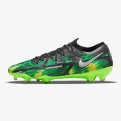 Nike Unisex Phantom GT2 Pro SW FG Soccer Shoe - Black/MTLC Platinum Green-Regular (D) -Optimal Sportswear Store 1e4a4a9f b2f8 42d4 b747 bb8c66f8c811