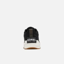 Sorel Women's Out N About III Low Sneaker Waterproof - Black/Sea Salt- Regular (B) -Optimal Sportswear Store 2019631 010 b
