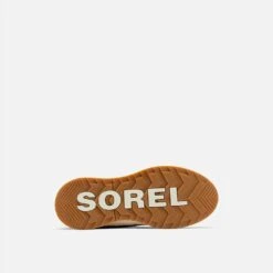 Sorel Women's Out N About III Low Sneaker Waterproof - Black/Sea Salt- Regular (B) -Optimal Sportswear Store 2019631 010 o