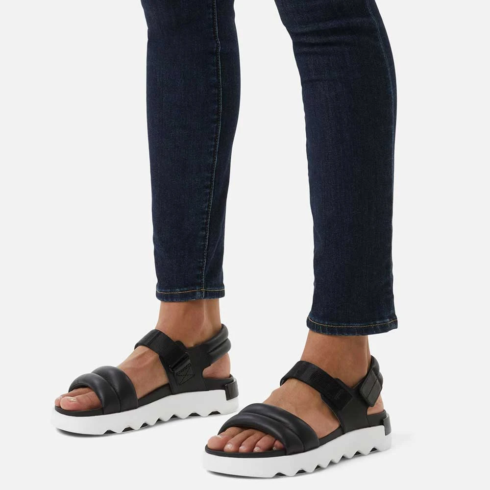 Sorel Women's Viibe Sandal - Black/Sea Salt- Regular (B) 6 Sorel Women's Viibe Sandal - Black/Sea Salt- Regular (B) - Image 4