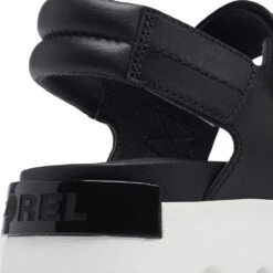 Sorel Women's Viibe Sandal - Black/Sea Salt- Regular (B) 15 Sorel Women's Viibe Sandal - Black/Sea Salt- Regular (B) -Optimal Sportswear Store 2030511 010 d