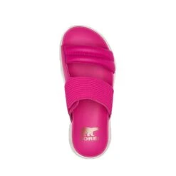 Sorel Women's Viibe Slide - Fuchsia Fizz/Sea Salt -Regular (B) -Optimal Sportswear Store 2030531 650 u
