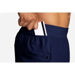BROOKS Men's Sherpa 7" 2-In-1 Short - Navy 15 BROOKS Men's Sherpa 7" 2-In-1 Short - Navy -Optimal Sportswear Store 211333 451 D3 Sherpa 7in 2in1 Short