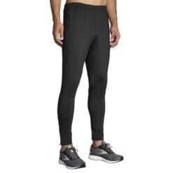 BROOKS Men's Spartan Pant - Black -Optimal Sportswear Store 211365 001 mf spartan pant mens running pant