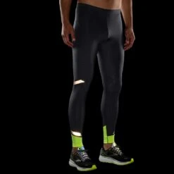 BROOKS Men's Run Visible Tight - Asphalt/Nightlife -Optimal Sportswear Store 211412 044 D1 Run Visible Tight 1