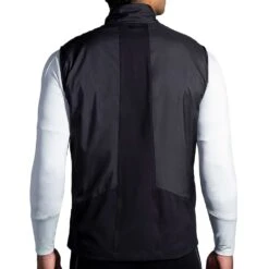 BROOKS Men's Shield Hybrid Vest 2.0 - Black -Optimal Sportswear Store 211416 001 MB Shield Hybrid Vest 2